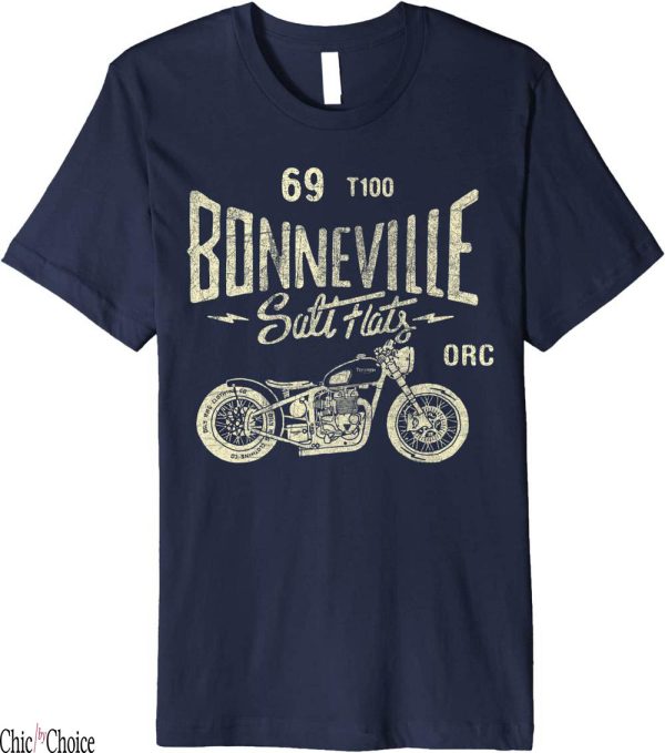 Oily Rag T-Shirt Bonneville Salt Flats Motorcycle Racing
