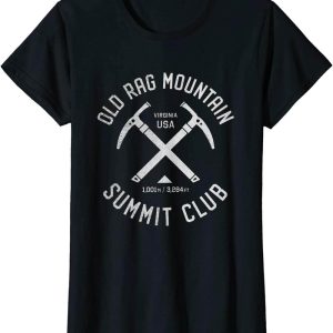 Oily Rag T-Shirt Old Mountain Summit Club I Climbed