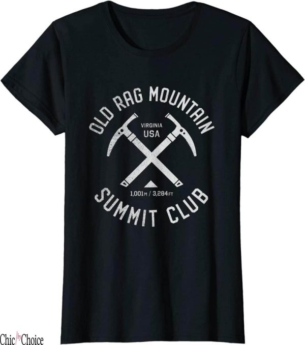 Oily Rag T-Shirt Old Mountain Summit Club I Climbed