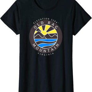 Oily Rag T-Shirt Old Mountain In Virginia