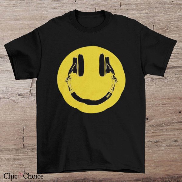 Old Skool Rave T Shirt Acid House Smiley Face Rave T Shirt