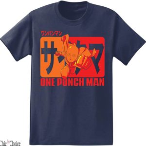 One Punch Man T-Shirt Saitama Punch Pose