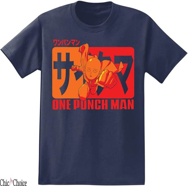 One Punch Man T-Shirt Saitama Punch Pose