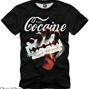 Pablo Escobar T-Shirt Colombian Drug Lord King Of Cocaine