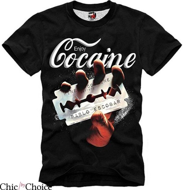 Pablo Escobar T-Shirt Colombian Drug Lord King Of Cocaine