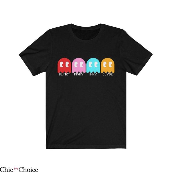 Pac Man T-Shirt Funny Retro Japanese Video Game Tee