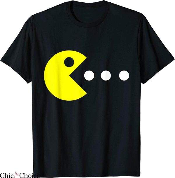 Pac Man T-Shirt Halloween Costume Japanese Video Game Tee