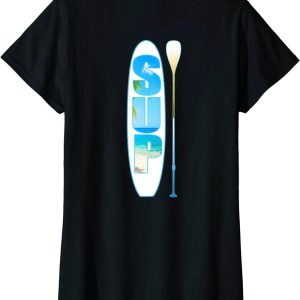 Paddle Board T-Shirt Stand Up SUP Board Surfing