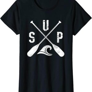 Paddle Board T-Shirt Stand Up SUP Paddling Surf Gift