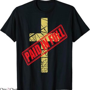 Paid In Full T-Shirt Cross Christian Words of Lord Bible