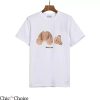 Palm Angels Teddy Bear T-Shirt Hip Hop Retro Bear Tee