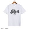 Palm Angels Teddy Bear T-Shirt Skeleton Bear Vintage