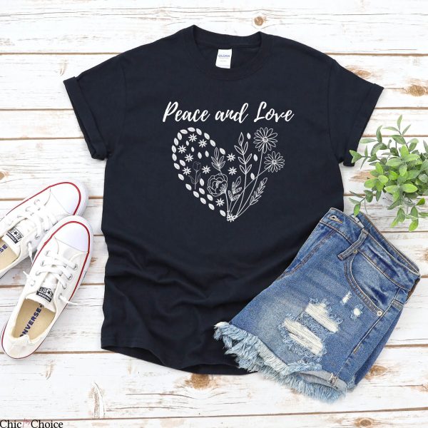 Peace And Love T-Shirt