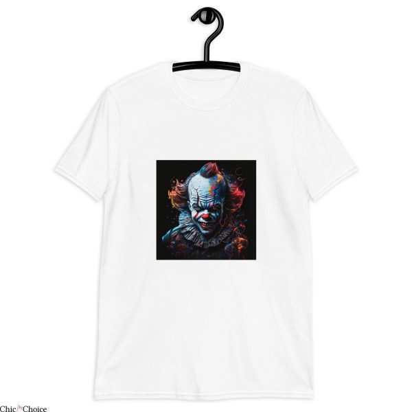 Pennywise T-Shirt Horror Movie Main Character Scary IT Tee