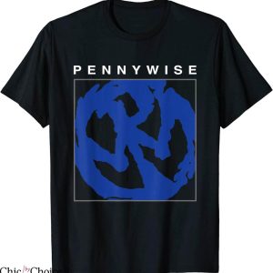 Pennywise T-Shirt Logo Merchandise Horror Movie Halloween