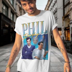 Phil Dunphy T Shirt Retro 90s Homage Funny 90s Bootleg Shirt