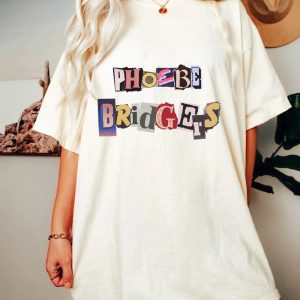 Phoebe Bridgers T-Shirt Best Singer Colorful Typography