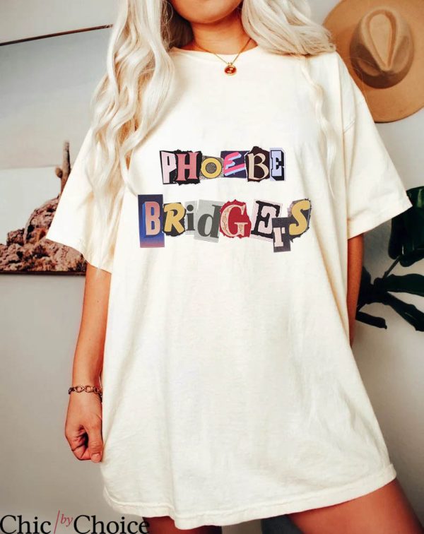 Phoebe Bridgers T-Shirt Best Singer Colorful Typography