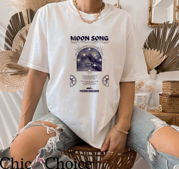 Phoebe Bridgers T-Shirt Gift For Fan Moon Song Best Girt