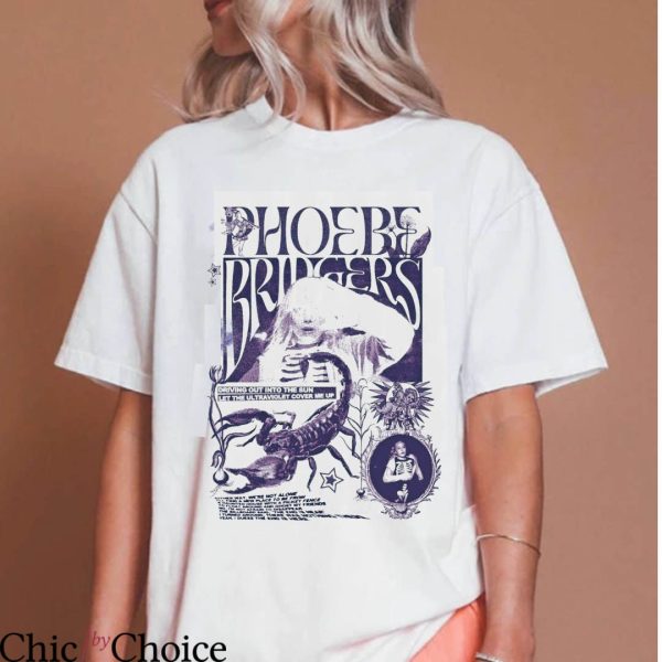 Phoebe Bridgers T-Shirt Phoebe On Tour Punisher Only Fan
