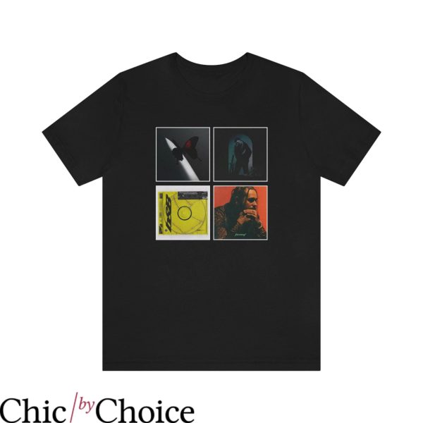 Post Malone T-Shirt Album Aesthetic Art Hip Hop Rapper Fan