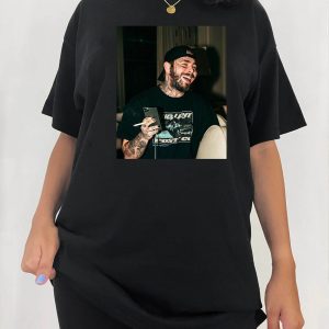 Post Malone T-Shirt Posty Funny Rapper Hip Hop Cool Tee