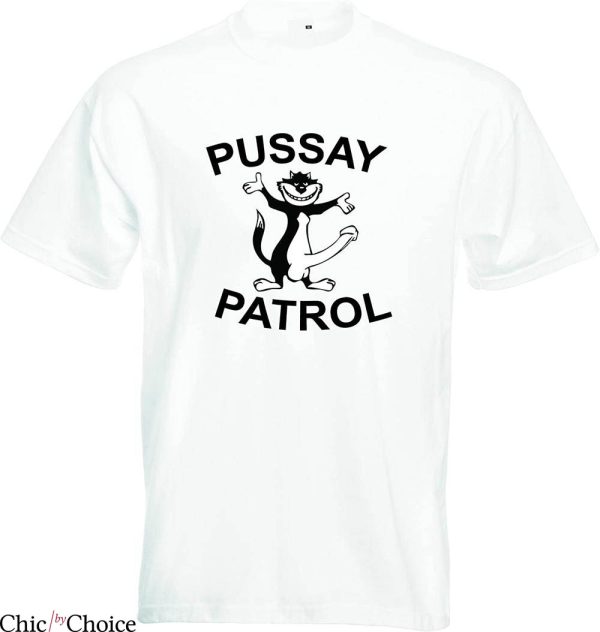Pussay Patrol T-Shirt Ideal Stag Do The Inbetweeners Costume
