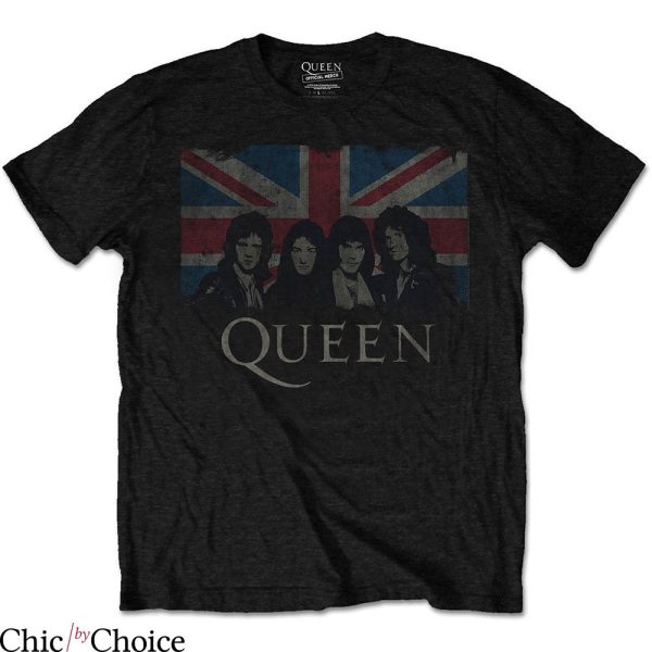 Queen Band T-Shirt Freddie Mercury Bohemian Rhapsody Queen