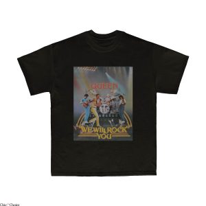 Queen Band T-Shirt Queen Concert 80s We Will Rock You Retro