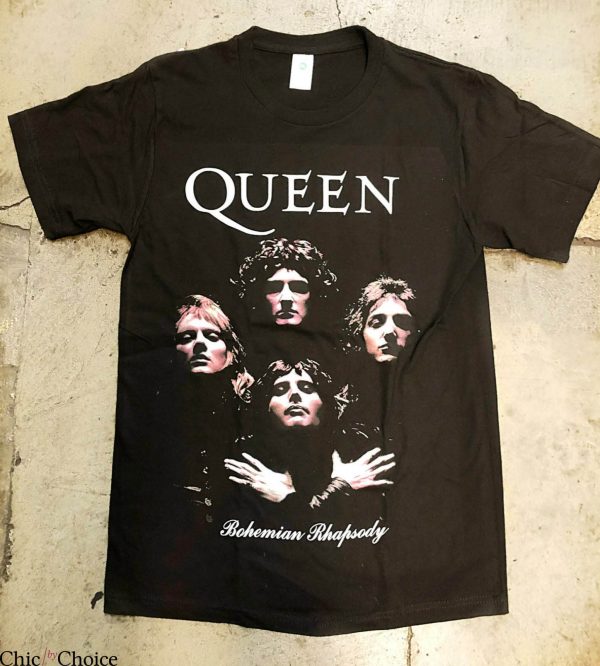 Queen Band T-Shirt Rock Band Queen Bohemian Rhapsody