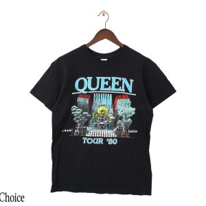 Queen Vintage T Shirt Music Rock Band Queen Unisex Shirt