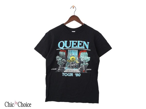 Queen Vintage T Shirt Music Rock Band Queen Unisex Shirt