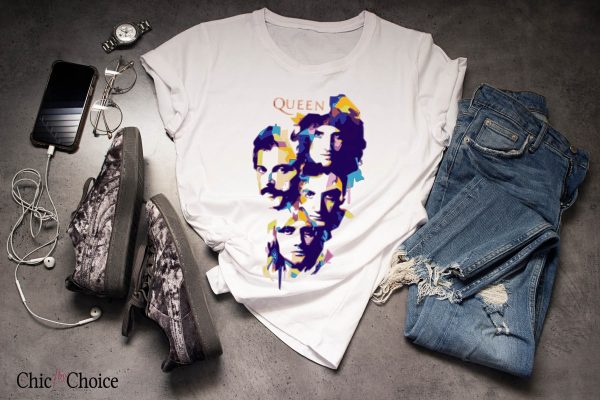 Queen Vintage T Shirt Queen Band Music Group Shirt