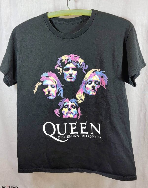 Queen Vintage T Shirt Queen Bohemian Rhapsody Shirt