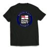 Royal Navy T-Shirt RN Veteran Flag Printed Cool Trendy Tee
