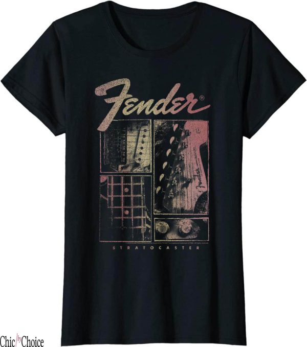 Sam Fender T-Shirt Stratocaster Panels