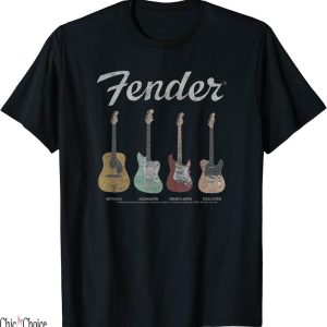 Sam Fender T-Shirt Vintage Guitar Lineup
