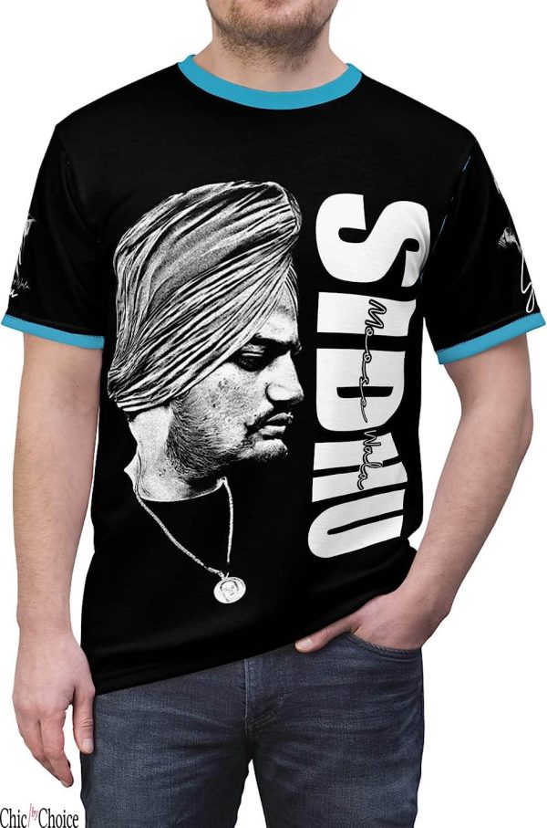 Sidhu Moose Wala T-Shirt Legends Never Die Handmade