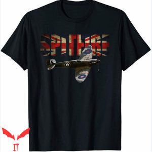 Spitfire T Shirt Supermarine WW2 Fighter Plane Shirt Spitfire T Shirt Supermarine WW2 Fighter Plane Shirt