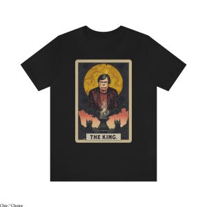 Stephen King T-Shirt Tarot Card Horror Author Writer Reader