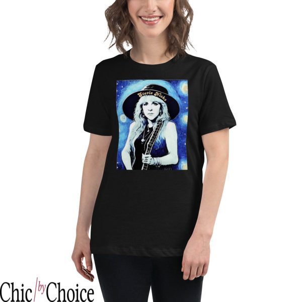 Stevie Nicks T Shirt Women Music Vintage 70s T Shirt