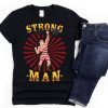 Strong Man T-Shirt Circus Strongman Themed Party Costume