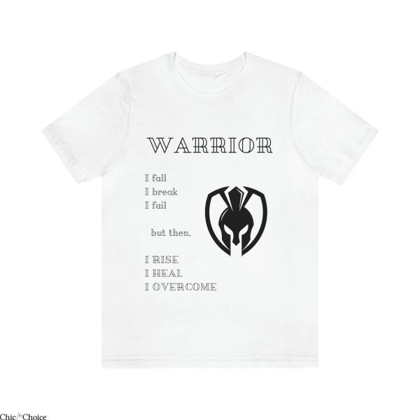 Strong Man T-Shirt Funny Quote Warriors Gym Trendy Tee