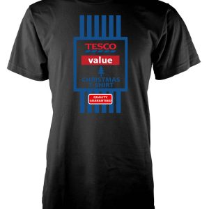 Tesco Christmas T-Shirt Tesco Value Quality Guaranteed