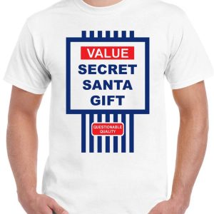 Tesco Christmas T-Shirt Value Secret Santa Gift Questionable