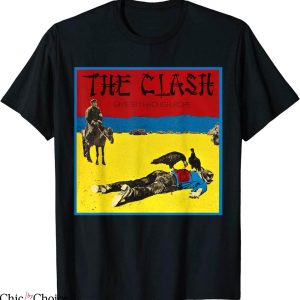 The Clash T-Shirt Give ‘Em Enough Rope Rock Music Band Tee