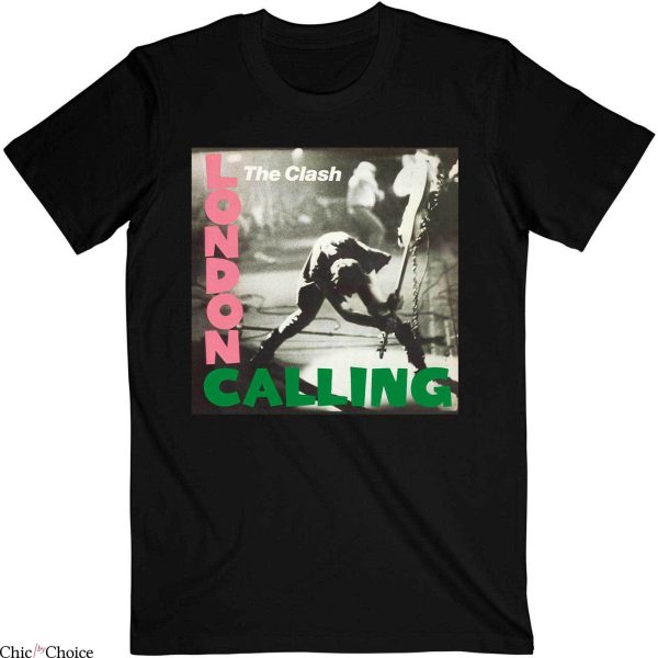 The Clash T-Shirt London Calling Merchandise Rock Band