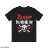 The Clash T-Shirt Skull And Bones Japanese Characters