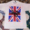 The Jam T-Shirt 1980s The Jam Signature And The British Flag