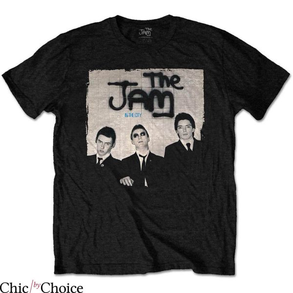 The Jam T-Shirt Member Of The Jam In The City Punk Music